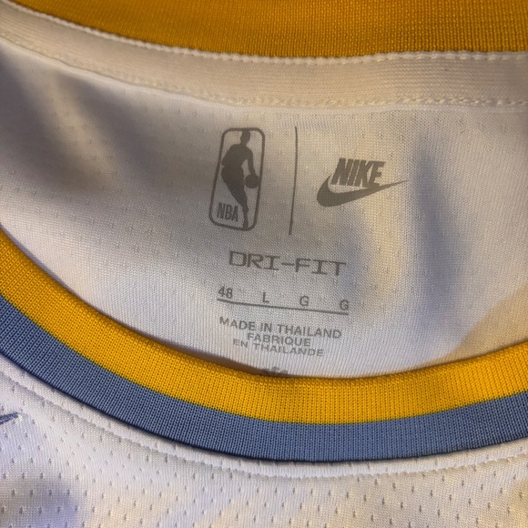 New mens large authentic Hardwood Classics Los Angeles Lakers basketball jersey - Picture 6 of 6
